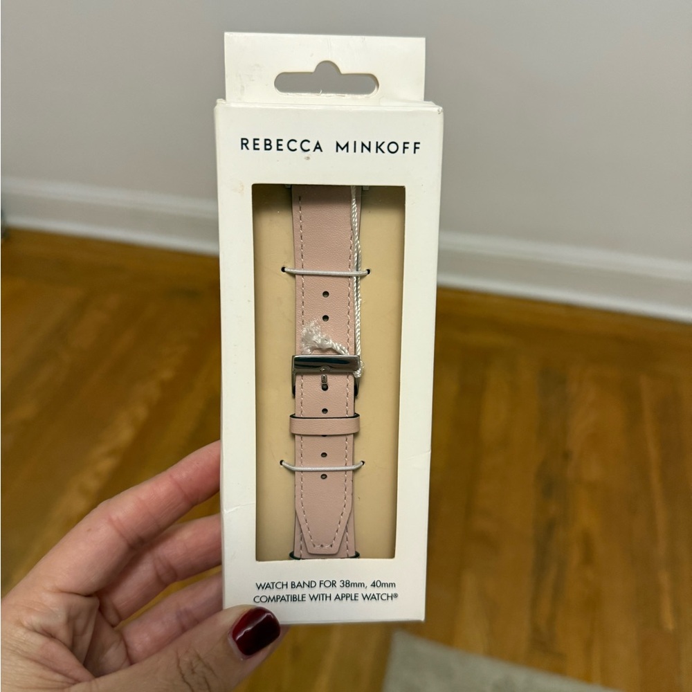 Rebecca Minkoff Elegant Pink Watch Band